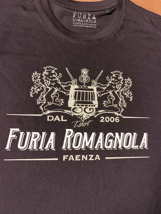 T-shirt Brea Furia Romagnola - Parodia Menabrea Maglietta Divertente